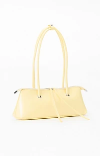Pacsun Yellow Faux Leather Slip Shoulder Bag