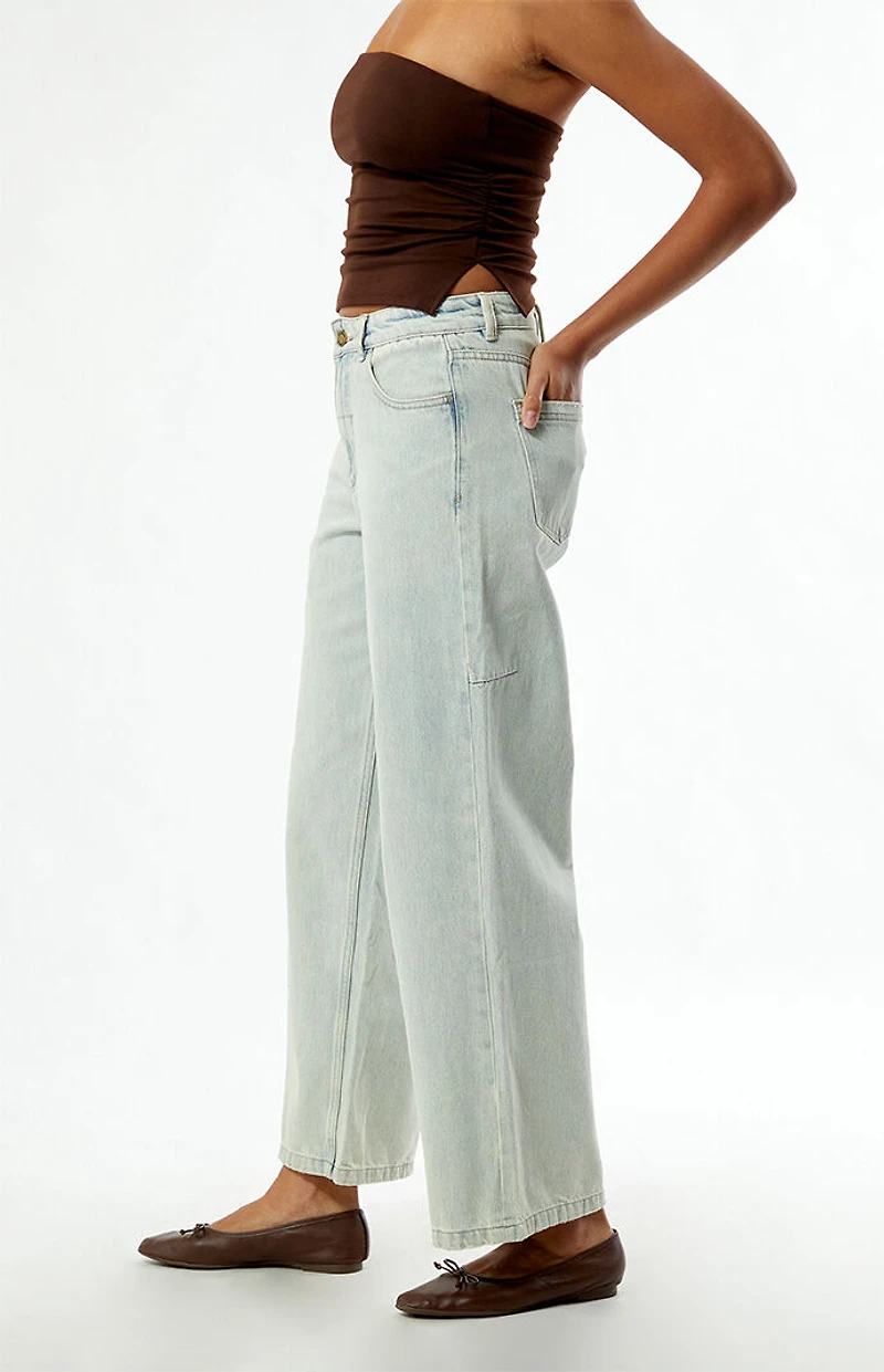 Thrills Faded Billie Low Rise Baggy Jeans