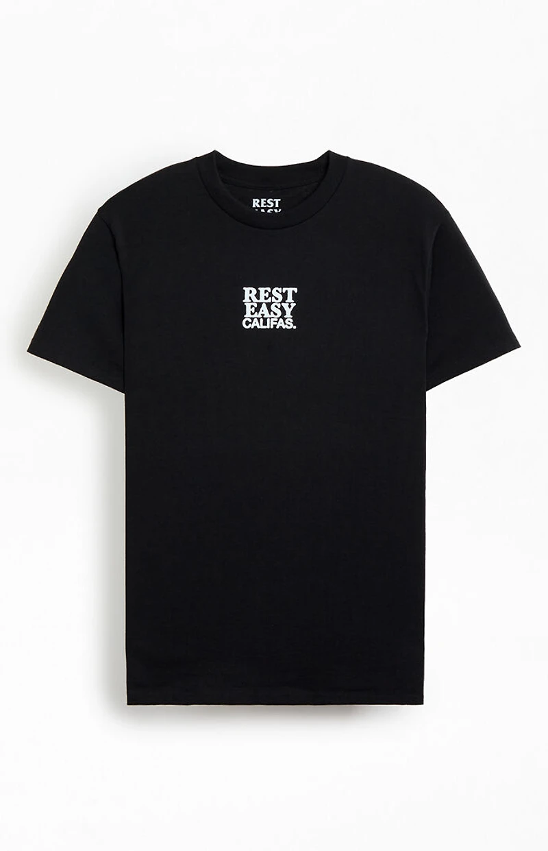 Rest Easy Chrome Rose T-Shirt