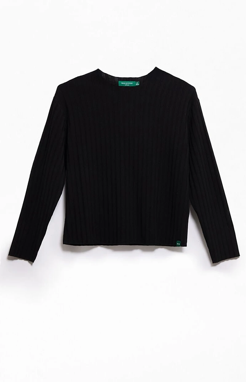 FIELD OF STUDY by Pacsun June Ribbed Crew Neck Sweater