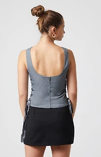 Beverly and Beck Sloane Lace-Up Corset
