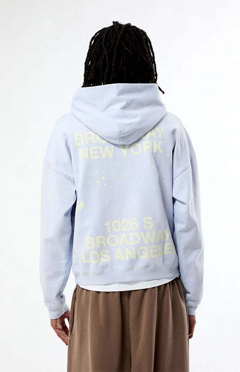 Pacsun Light Blue Terrain Hoodie