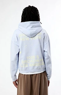 Pacsun Light Blue Terrain Hoodie