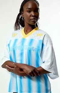 Pacsun Argentina Short Sleeve Oversized Soccer Jersey