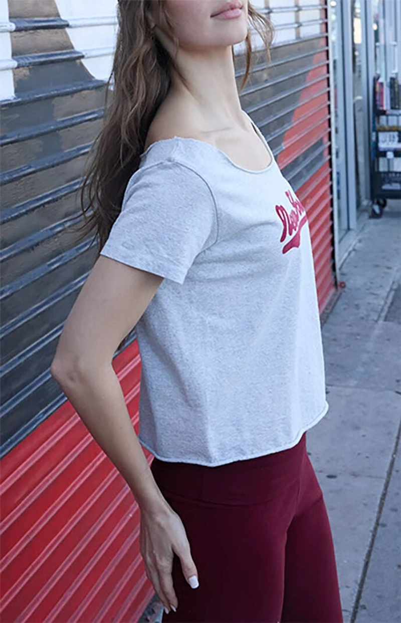 John Galt New York Velvet Robyn Off-The-Shoulder Top