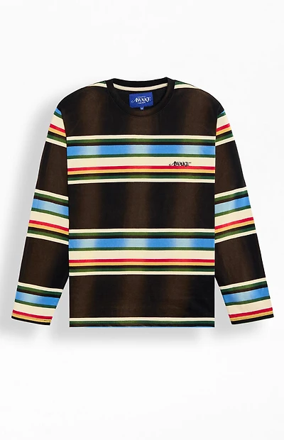 Awake NY Striped Long Sleeve T-Shirt