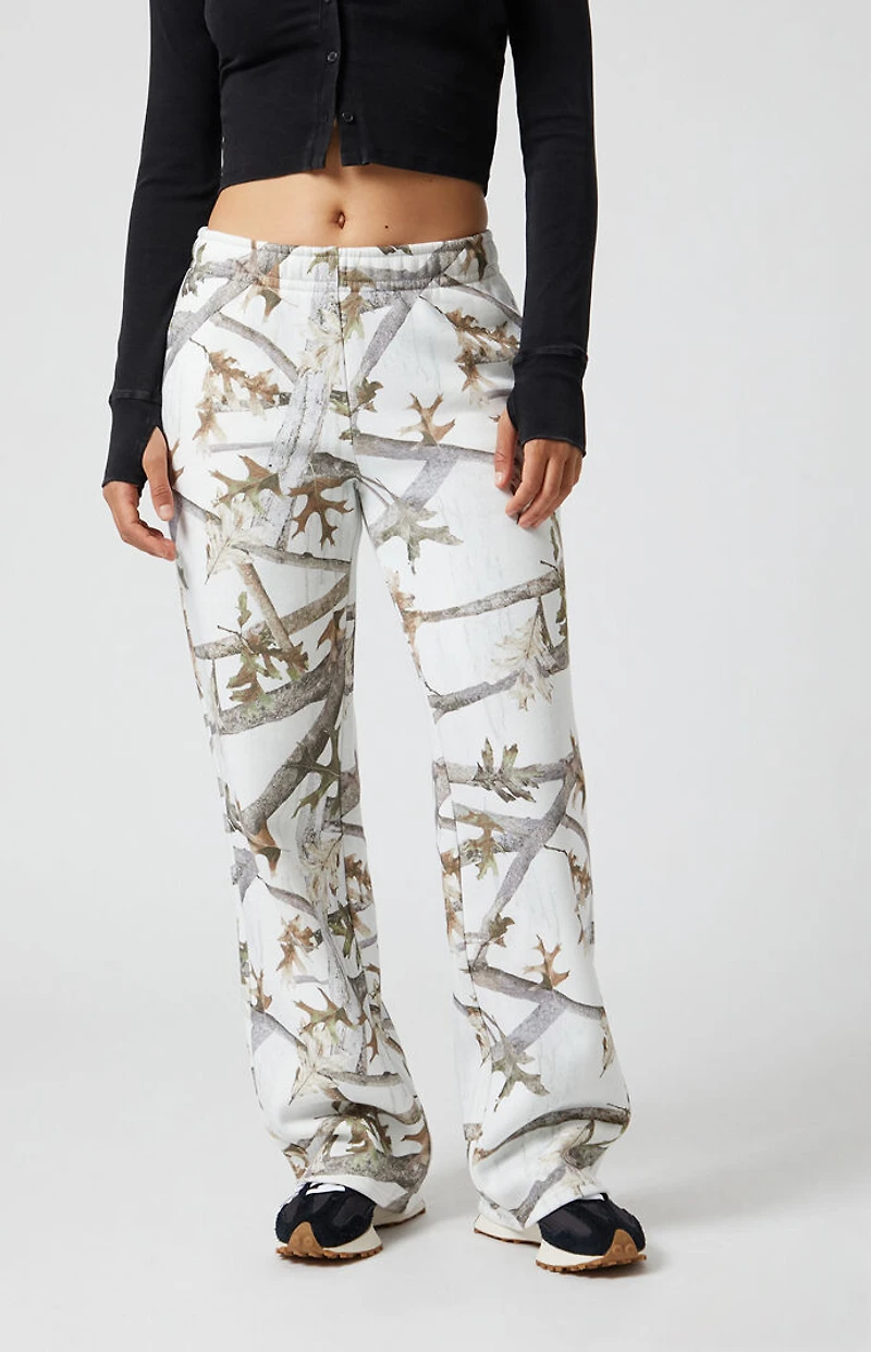 Pacsun Light Camo Baggy Sweatpants