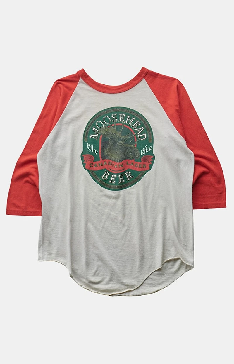 PS VINTAGE 2000s Moosehead Beer Crew Neck T-Shirt