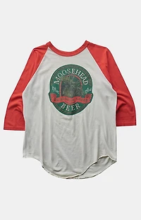 PS VINTAGE 2000s Moosehead Beer Crew Neck T-Shirt