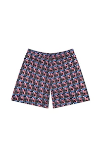 WeSC America Inc Zack Paradise Lost Scenery Aop 5" Swim Trunks