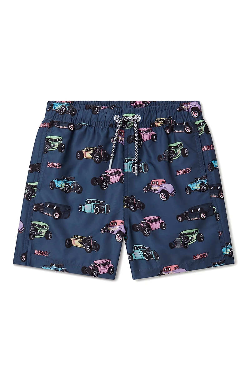 Boardies Kids Hot Rods 5.5" Swim Trunks