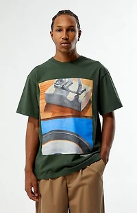 Pacsun Pac Artist Network x Randy Perez Green Still T-Shirt