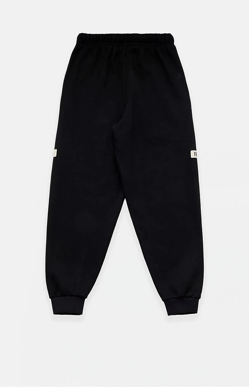 Fear of God ESSENTIALS Vintage Black Classic Fit Sweatpants