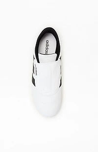 adidas Women's White & Black Tekwen Slip-On Sneakers
