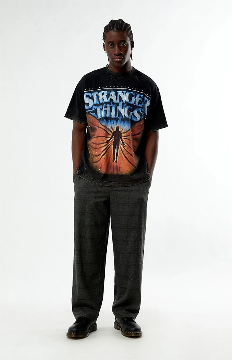 Netflix x Stranger Things Last Strange Adventure Rhinestone T-Shirt