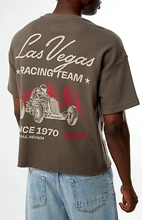 Pacsun Las Vegas Racing Waffle Knit T-Shirt