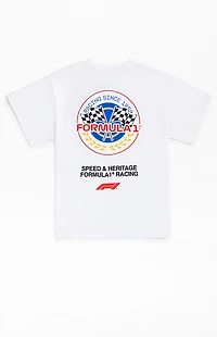 Formula 1 x Pacsun White Emblem T-Shirt