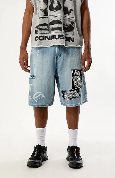 Civil Concrete Archive Baggy Jorts