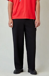 Pacsun Black Chain Baggy Trousers