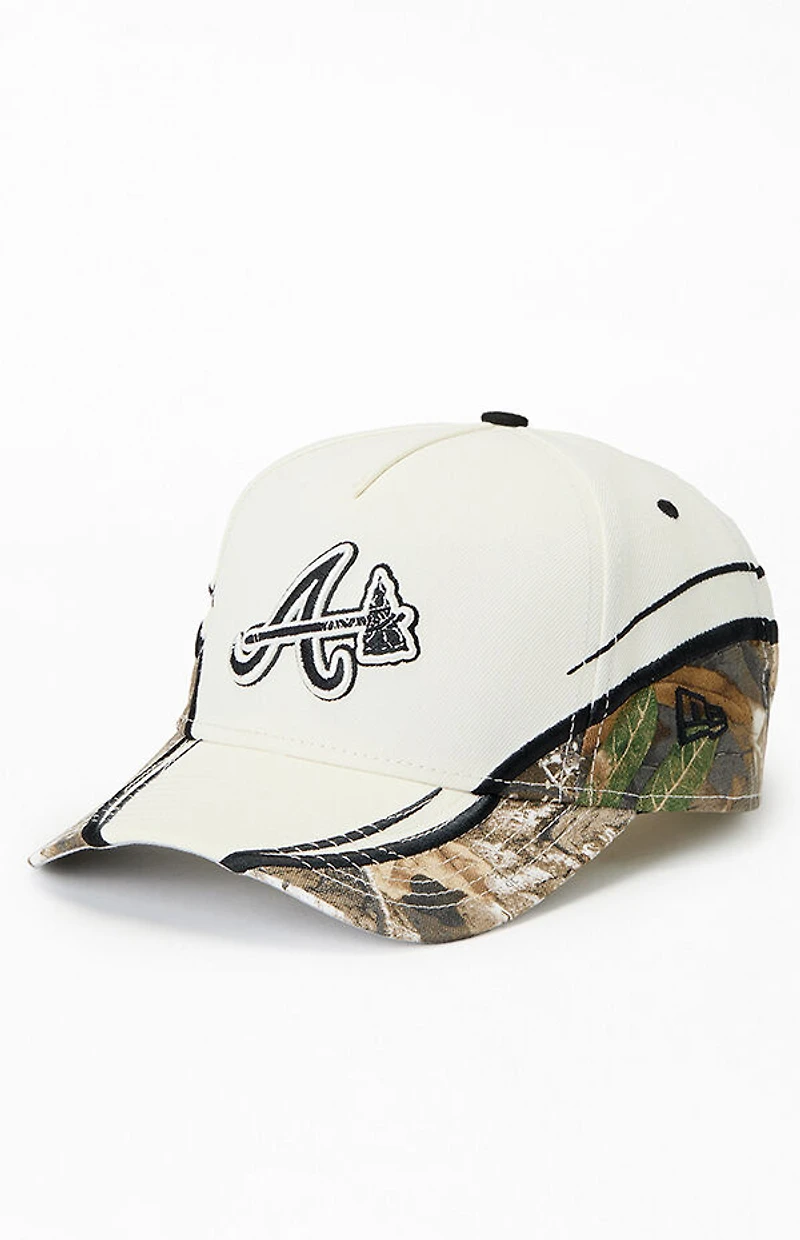 New Era Atlanta Braves Camo Panel 9FORTY Snapback Hat