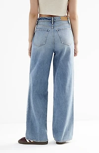 Pacsun Cali Baggy Boyfriend Jeans Medium Indigo