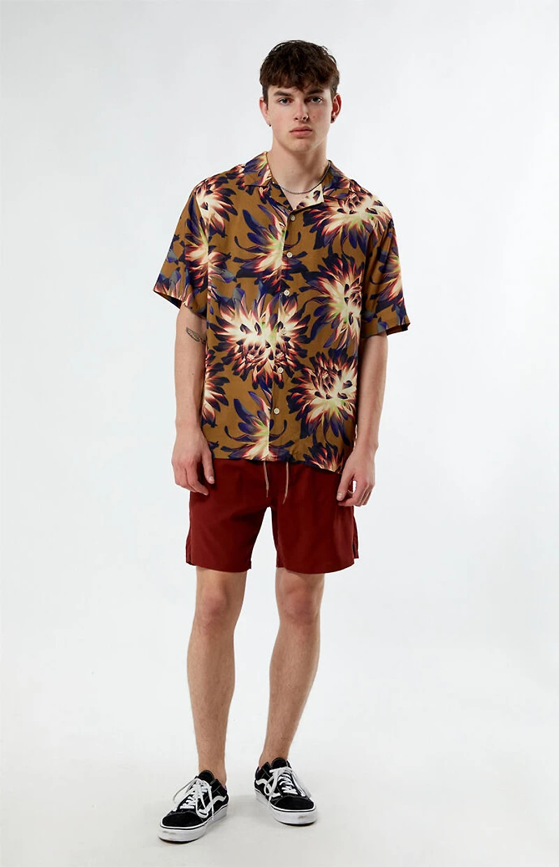 Pacsun Printed Camp Shirt