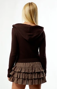 Your Favorite Skylar Zip Up Knit Hoodie