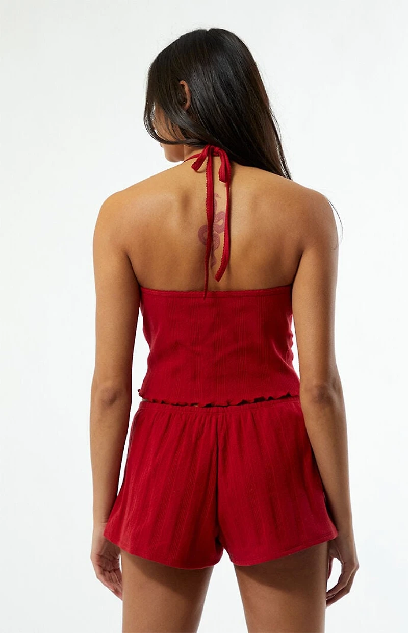 Est. PAC 1980 Pointelle Lounge Shorts