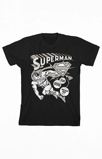 Kids Superman Comic Art T-Shirt