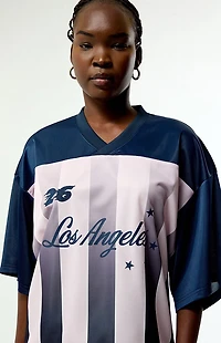 Pacsun LA Short Sleeve Oversized Soccer Jersey