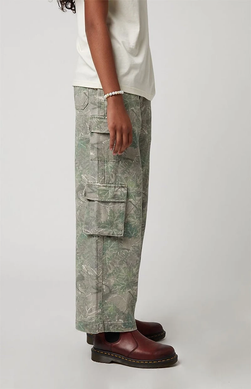 Pacsun Kids Camo Baggy Cargo Jeans