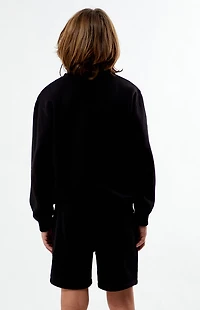Pacsun Kids 80 Black Sweat Shorts