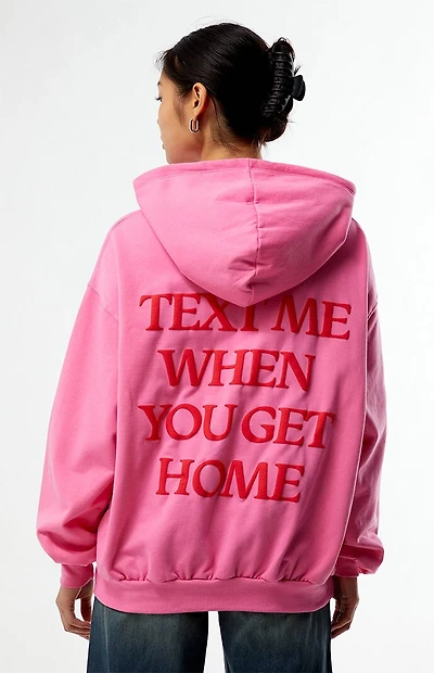 LONELY GHOST Text Me When You Get Home Hoodie