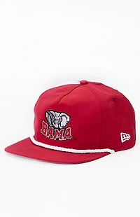 New Era Alabama Crimson Tide Nylon Golfer Snapback Hat