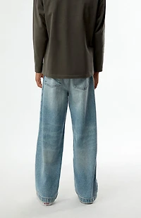 Pacsun Kids Baggy Jeans Light Indigo
