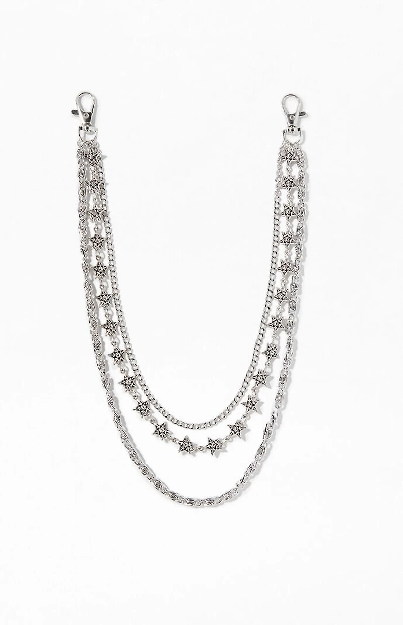 Pacsun Star Wallet Chain