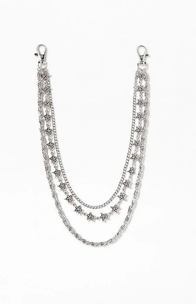 Pacsun Star Wallet Chain