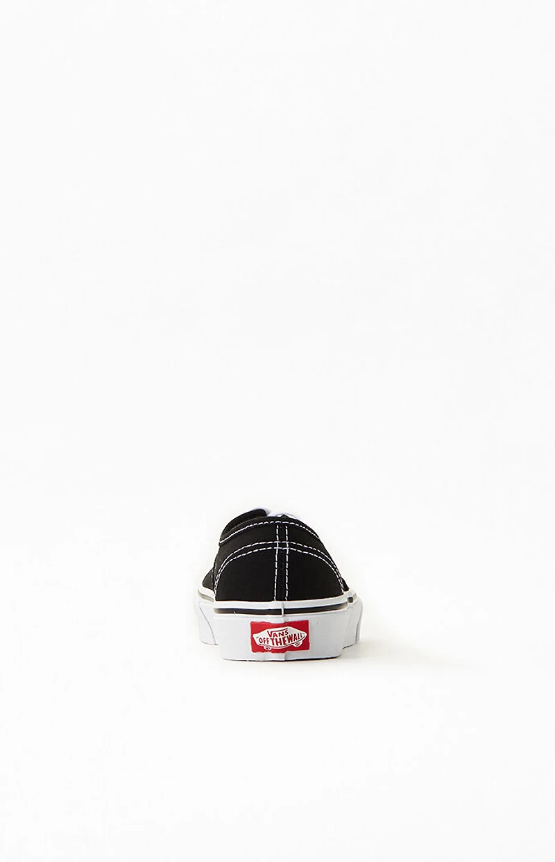 Vans Kids Black & White Authentic Shoes