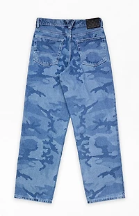 Vans Kids Check-5 Camo Loose Jeans