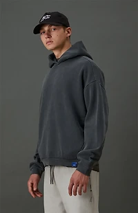 A.R.C. Black Vintage Wash Heavyweight Fleece Hoodie