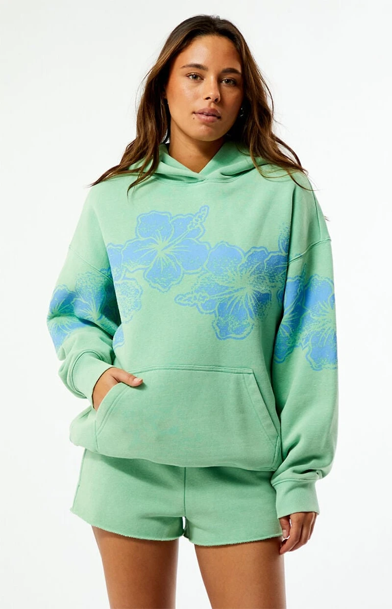 Pacsun Hibiscus Hoodie