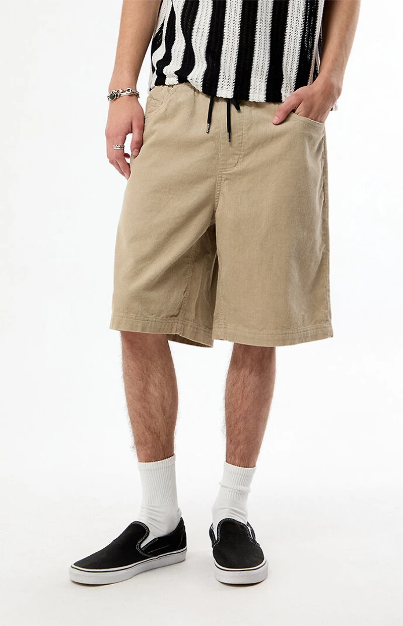 Volcom Freazy Loose Elastic Waist Shorts