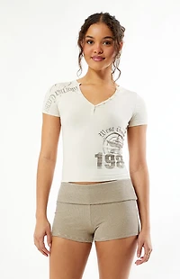 Your Favorite West Desert Star Henley T-Shirt