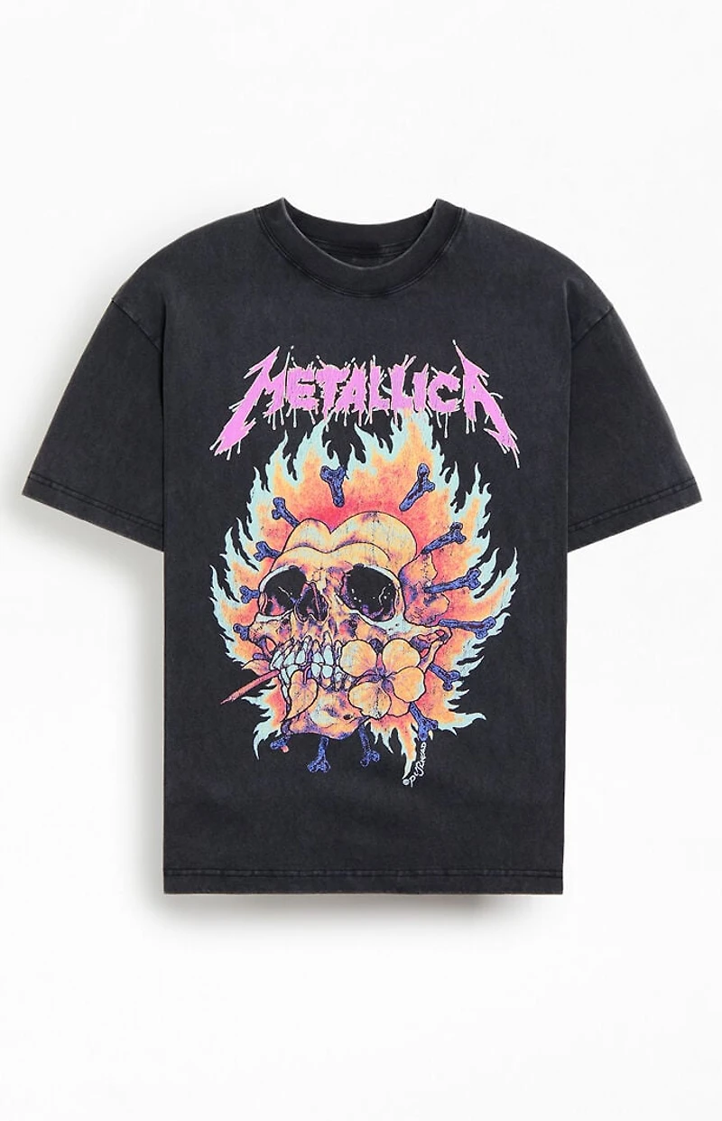 Metallica Burning Heart T-Shirt