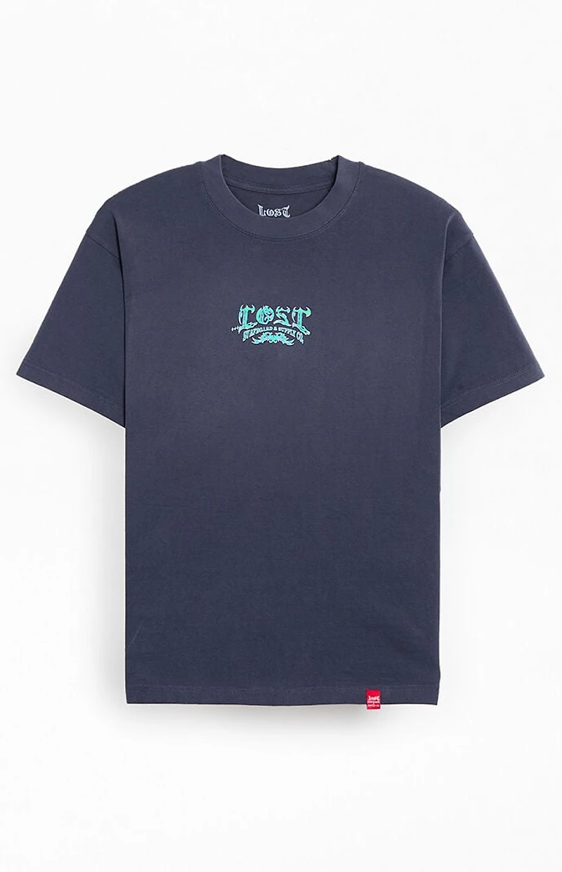 LOST Arched Gnarly Logo Boxy T-Shirt
