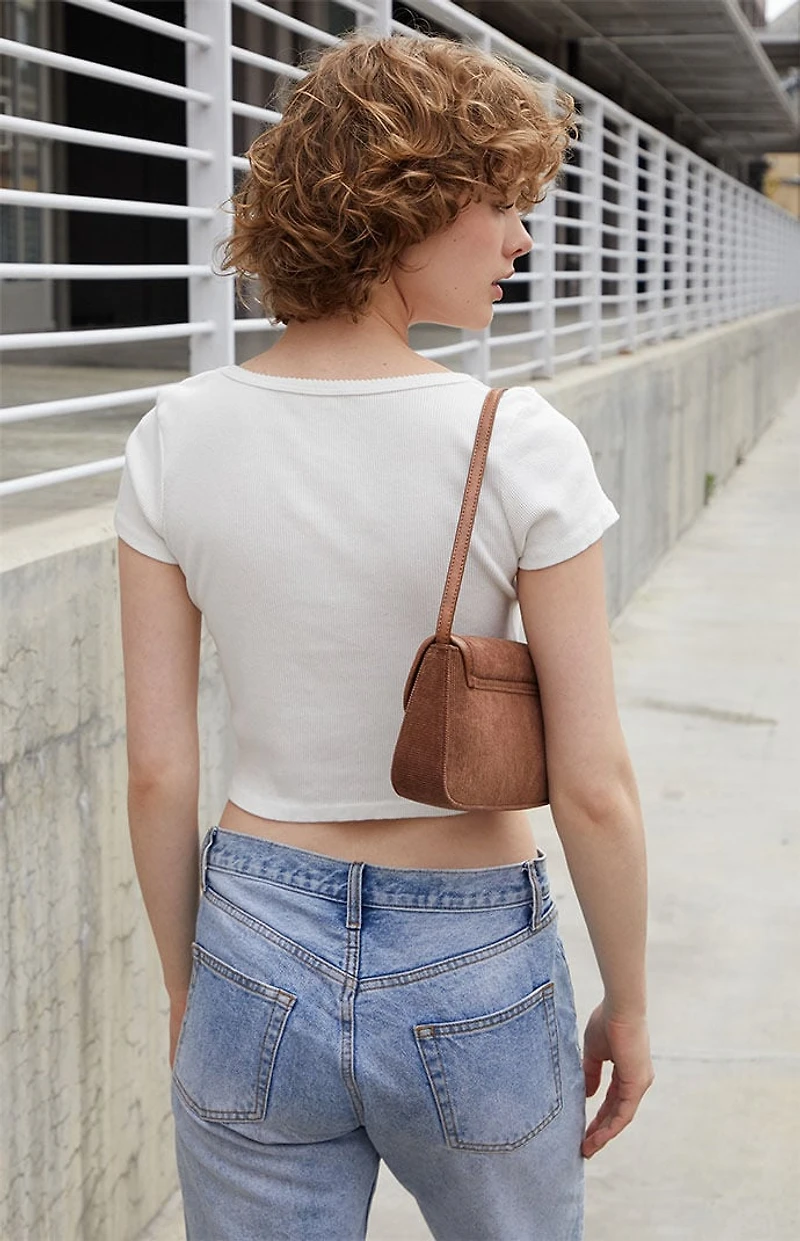 John Galt White Zelly Basic T-Shirt