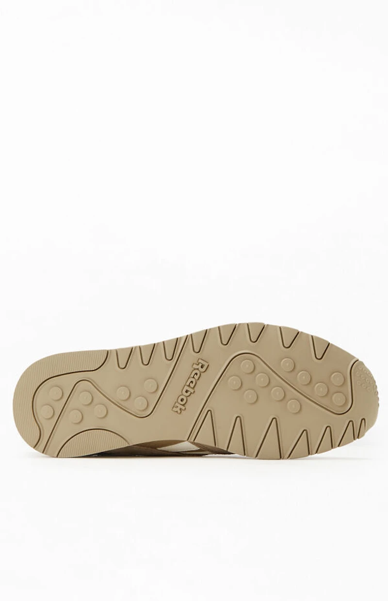 Reebok Tan Classic Nylon Vintage Suede Shoes