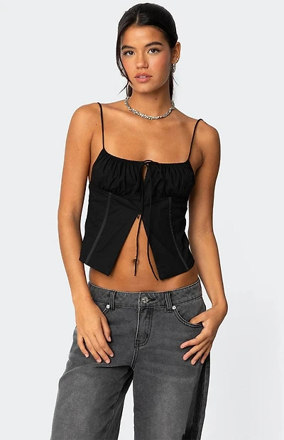 Edikted Trinitie Poplin Corset