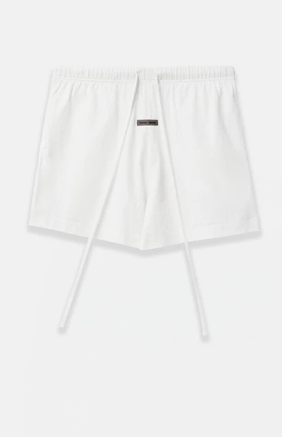Fear of God ESSENTIALS Women's Cloud White Lounge Shorts