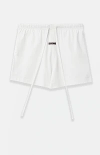 Fear of God ESSENTIALS Women's Cloud White Lounge Shorts